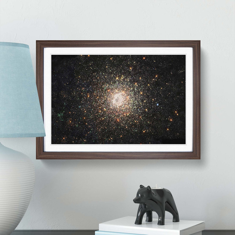 Universe Vol.38 in Abstract - Picture Frame Graphic Art Print, Walnut Framed, 36cm H x 48cm W x 2cm D
