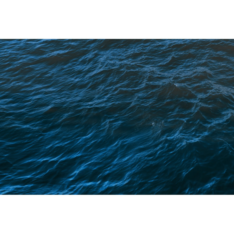 Sea Texture by Melanjurga - Wrapped Canvas Print, 30cm H x 46cm W x 3.8cm D
