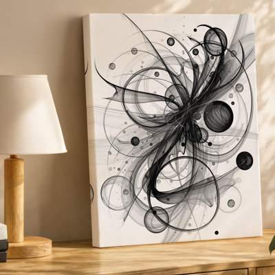 Reproduction d'art sur toile abstraite