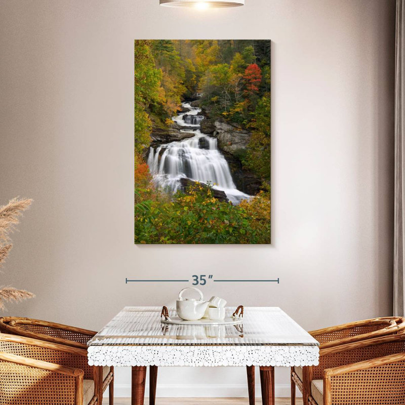 Cascades d'Alvord Blue Ridge Parkway, H 48 po x l 32 po