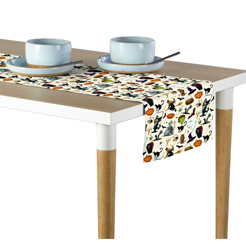 Keyes Geometric Table Runner, 14" W x 108" L