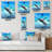 Humpback Whale Jumping - Farmhouse Wall Clock-53129517