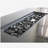 Smoked Glass Metal Rectangular Fire Pit-1206851565