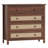 Modern Rattan Storage 4 Drawer Dresser-862334269