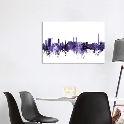 Bremen, Germany Skyline by Michael Tompsett - Wrapped Canvas Gallery-Wrapped Canvas Giclée