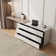Recruls Home Office 97.6’‘ Extendable Dresser Desk with Storage Drawers, Rectangular/L-shaped Desk