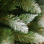 White Sprayed Christmas Tree With Pinecones-1315750944-1315750958