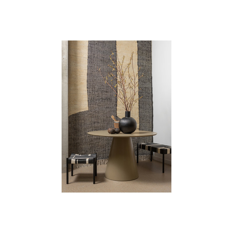 Alligin Solid Wood Accent Stool