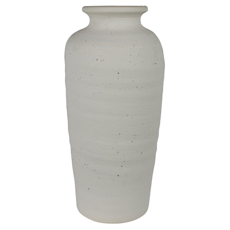 Stoneware Vase - Lrg, 15" H x 7" W 7" D