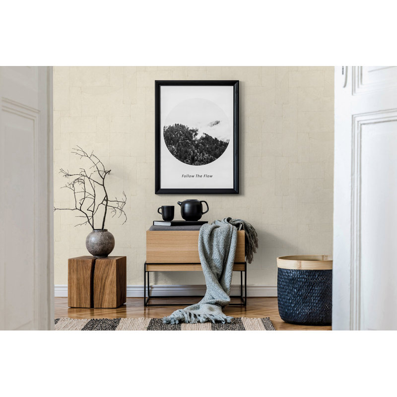 Galerie Terra Stone Effect Eco Clay Wallpaper, Grey