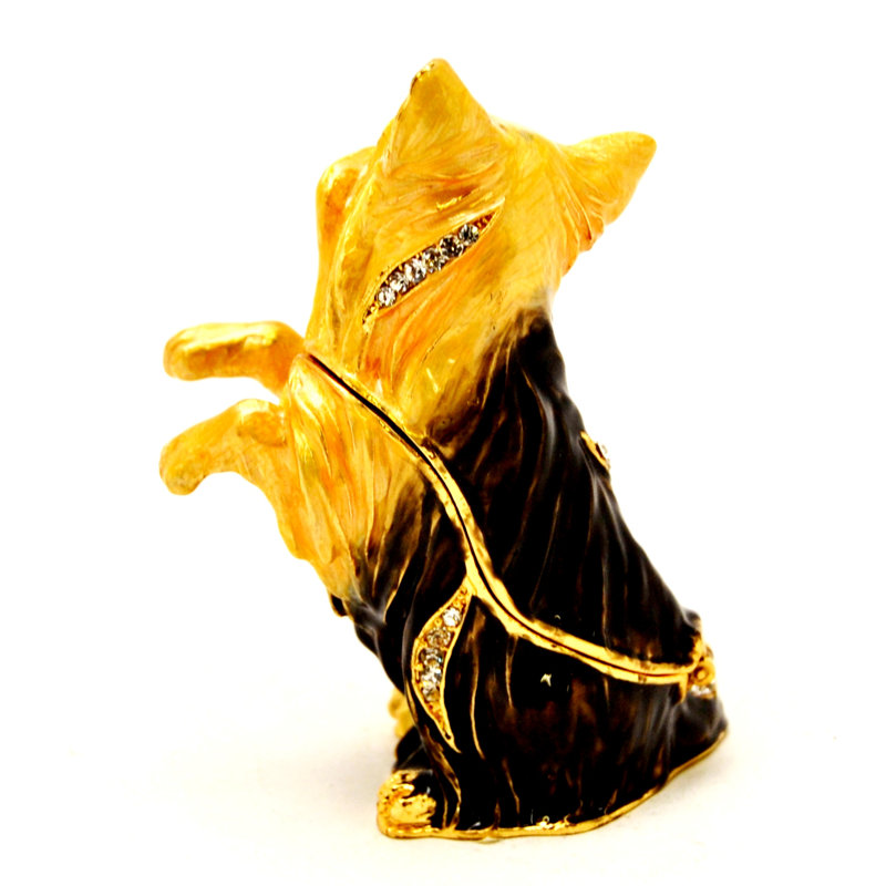 Yorkie Metal Decorative Box