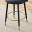 Ensemble de 2 chaises de bar rotatives 360 °-754062382