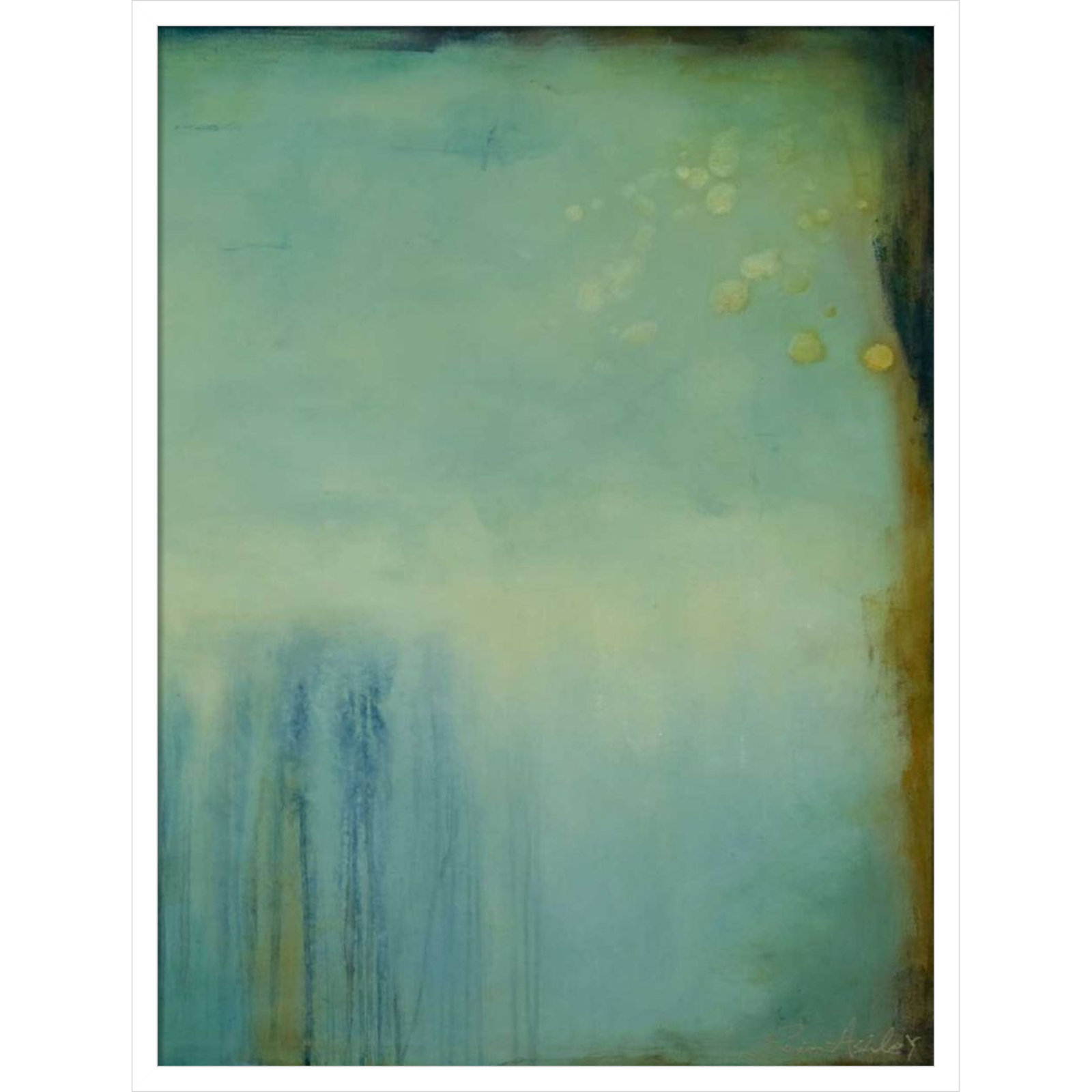Whispering Souls II Print by Erin Ashley, 33" H x 25" W, White