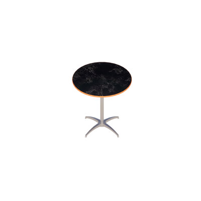 Social Table - Aluminum Base - Round