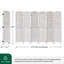 Paravent pliant en bois massif - Paravent-129130207-129130209