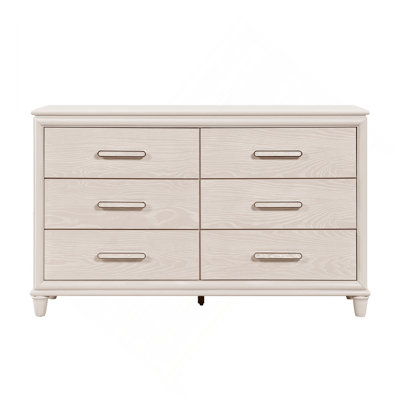 Commode à 6 tiroirs avec plateau à bijoux Modern Glam