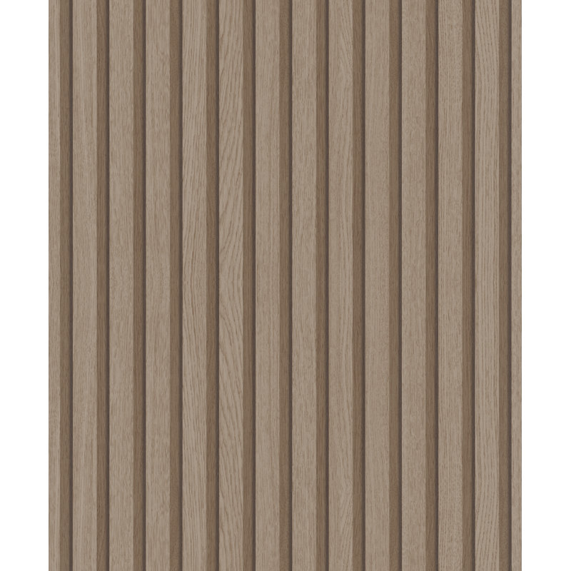 Eden Textured Matte 10m x 53cm Wallpaper Roll, Dark Brown