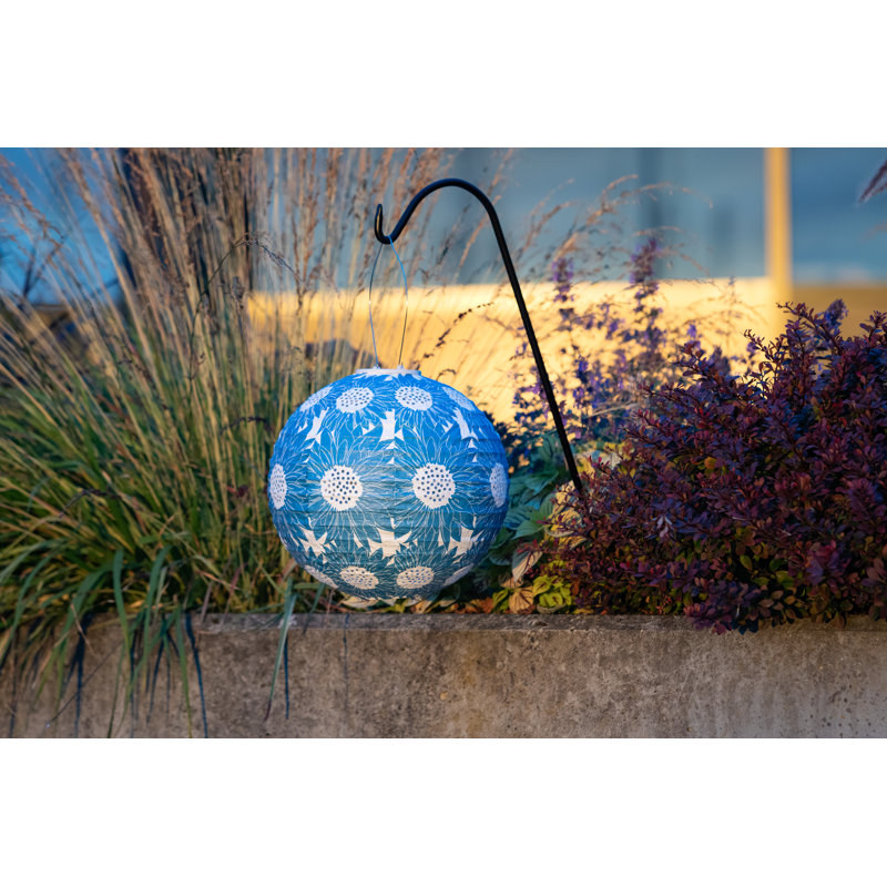 Lanterne solaire 12 po Stella, Bleu