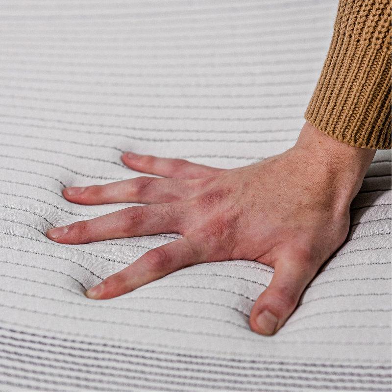 Matelas en mousse viscoélastique 8 "avec cuivre rafraîchissant, grand lit - améliore la flexibilité des articulations pendant le sommeil, matelas en cuivre, améliore la clarté d'esprit au réveil