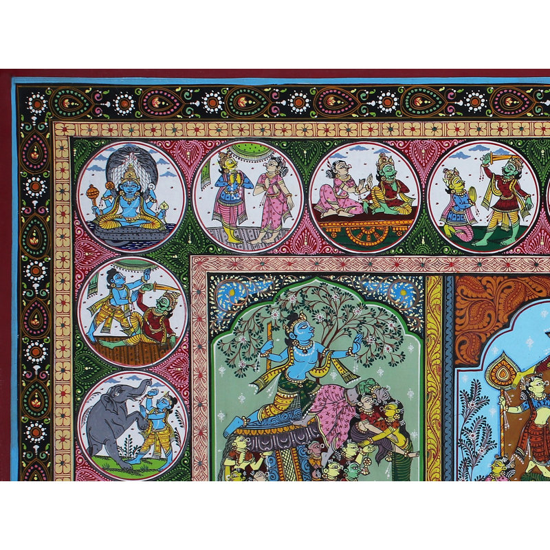 Krishna Leela (l'histoire du dieu Krishna)