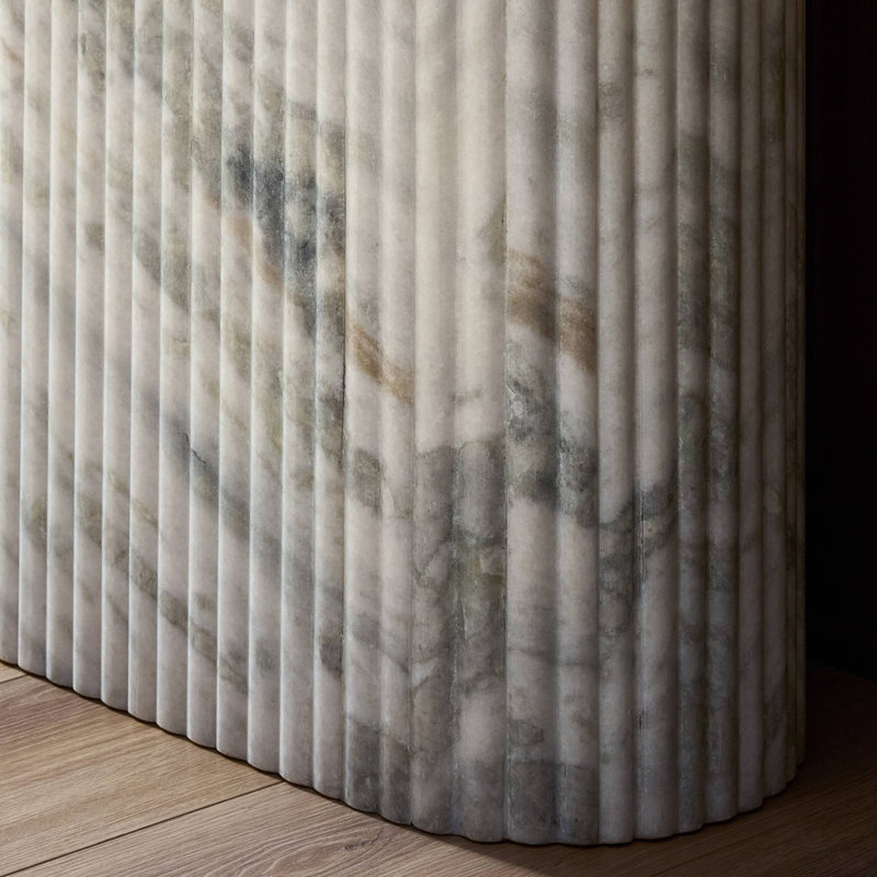 Oranda 70'' W Marble Console Table
