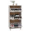 18 Pair Flip Down Shoe Storage