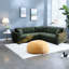 Canapé-lit d'angle à compression, canapé moderne en chenille de 224 cm (88 po) pour la maison-884097349