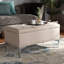 Polyester Upholstered Storage Bench-238857754