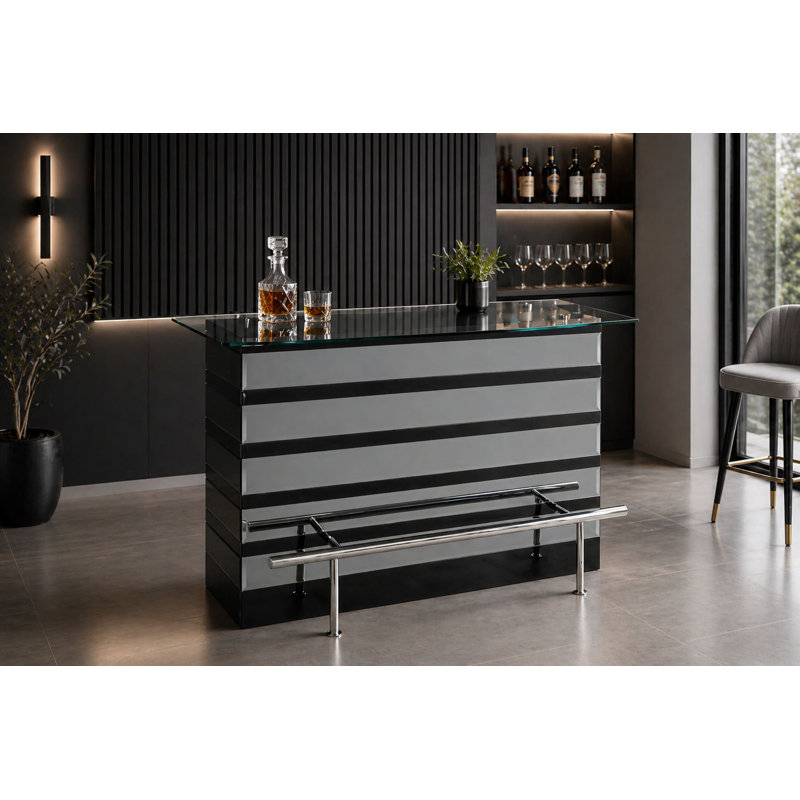 Comptoir de bar Mera, Noir