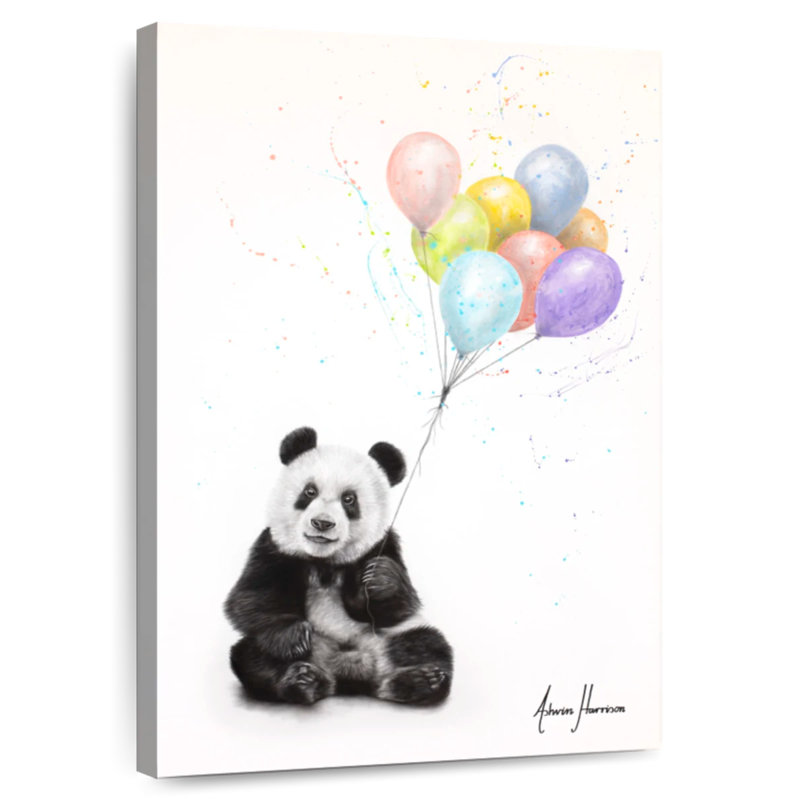 Brampt Panda Party, 30" H x 20" W