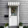 Awntech Charleston Acrylic Fabric Awning with Iron Scroll Arms