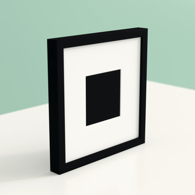 Junathean Matted 4'' x 4'' Picture Frame