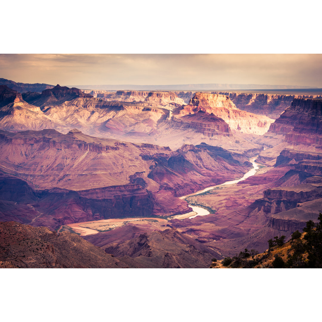 Grand Canyon Landschaft von Lightkey - Kunstdrucke auf Leinwand