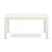 5-Piece Linen White Finish Solid Wood Top - Rectangular Dining Room Set - Seats 4-1562166757-1562166755