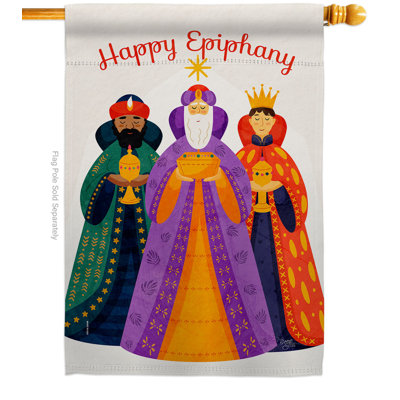 Drapeau de maison à 2 côtés en polyester 40 po x 28 po