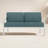 Vivant 56.25" Wide Outdoor Loveseat with Sunbrella® Cushions-1648936371-1661452707
