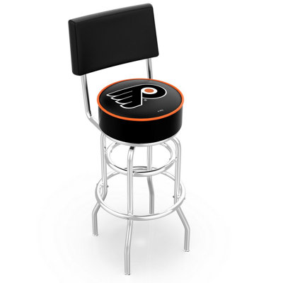 NHL 25" Swivel Bar Stool with Cushion