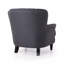 Fauteuil club + repose-pieds