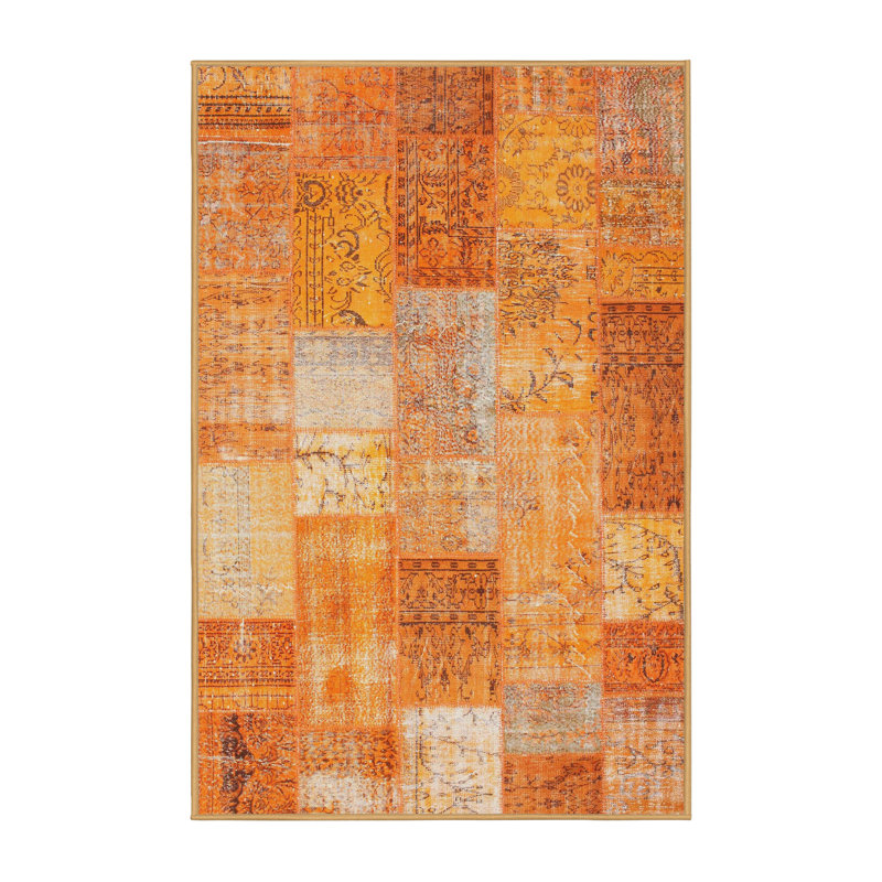 Tapis de zone brun ciel contemporain, Rectangle 7 pi x 9 pi
