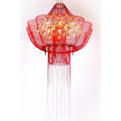 Lustre lumière fleur de vie