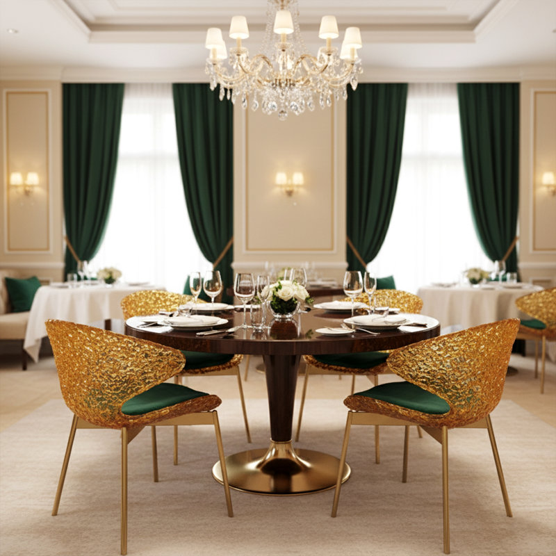 Swan Chair – Iconic Design With Elegant Light Reflection, Purple Touch