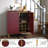 Teaire 31.6'' Modern Coffee Bar Cabinet with Wine Racks and Storage Drawer-31987681