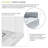 60'' W 32.25'' D Rectangular Single Shower Base-83646042