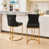 Black Seat/Gold Legs/Velvet