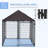 Lockable Dog House Kennel