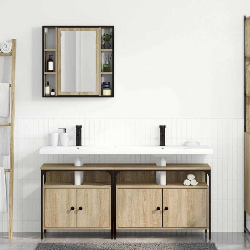 Frame Mounted Bathroom Cabinet