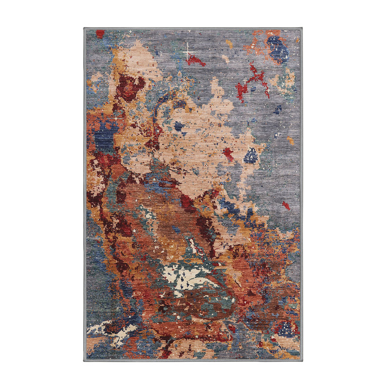 Tapis marocain tissé à la machine, Tapis de couloir 2 pi x 5 pi