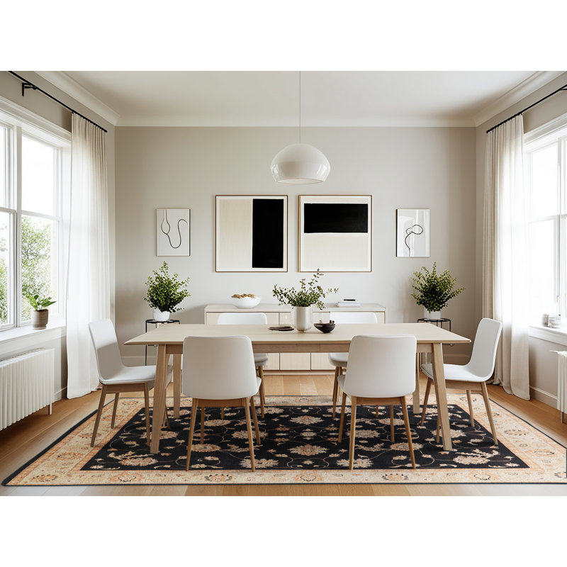 Claranne Oriental Indoor Rug, Rectangle 7' x 10'