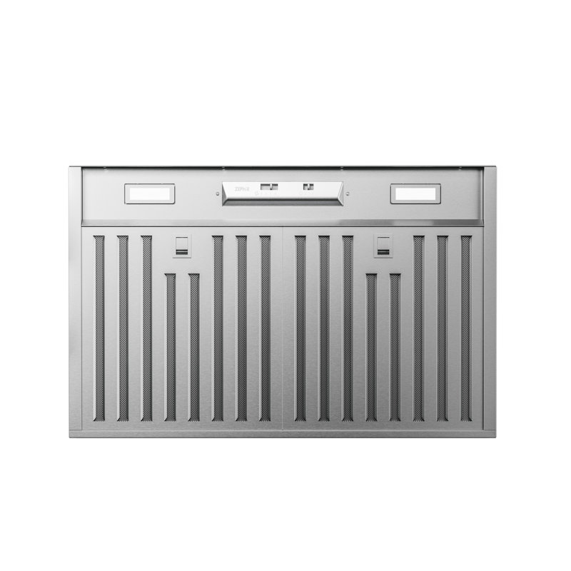 30-Inch Stainless Steel Convertible Hood Insert with Charcoal Filter