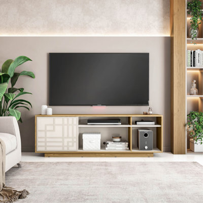 Techni Mobili Contemporary TV Stand For Tvs Up To 70In